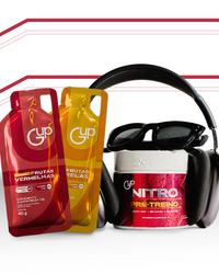 Combo GUP Nitro+ GUP Gel Frutas Amarelas + GUP Gel Frutas Vermelhas