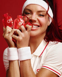 GUP Gel Frutas Vermelhas - Display com 10 sachês de 40g