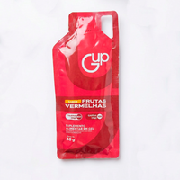 GUP Gel Frutas Vermelhas - Display com 10 sachês de 40g
