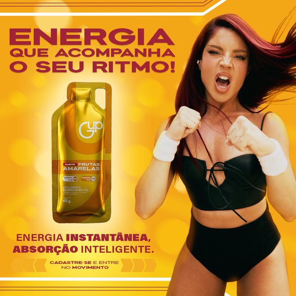 GUP Gel Frutas Amarelas Sachê de 40g